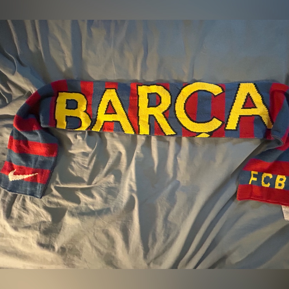 Nike Wool Scarf Of F.C. Barcelona